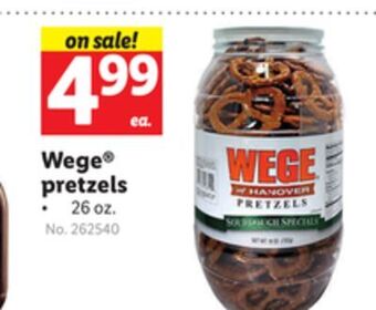 Lidl Wege pretzels offer