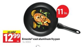 Lidl Ernesto cast aluminum fry pan offer