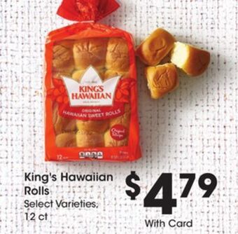 Ralphs King's hawaiian rolls offer