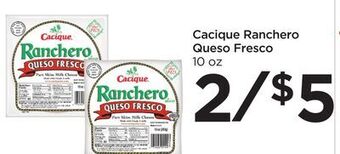 Food 4 Less Cacique ranchero queso fresco offer