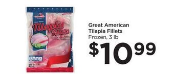 Food 4 Less Great american tilapia fillets offer