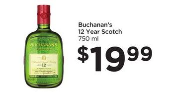Food 4 Less Buchanan's 12 year scotch offer
