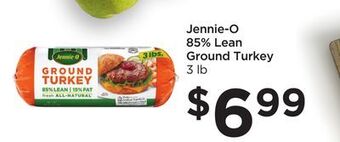 Food 4 Less Jennie-o 85% lean ground turkey offer