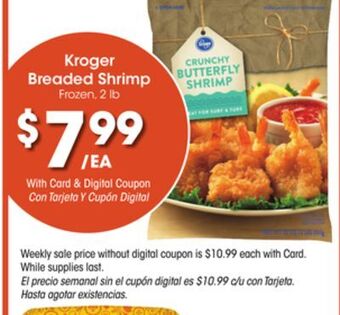Ralphs Kroger breaded shrimp offer