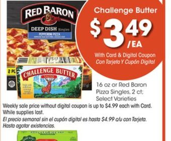 Ralphs Challenge butter offer