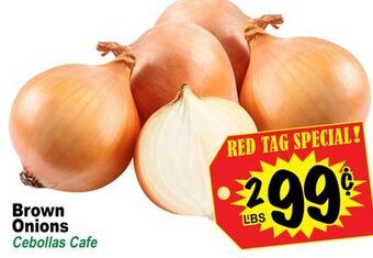Superior Grocers Brown onions offer