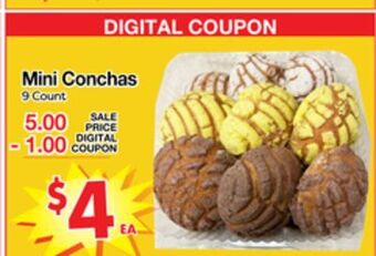Superior Grocers Mini conchas offer