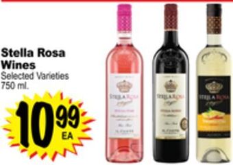 Superior Grocers Stella rosa wines offer