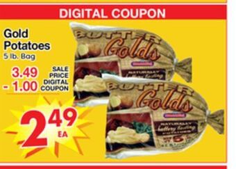 Superior Grocers Gold potatoes offer