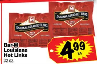 Superior Grocers Bar-m louisiana hot links offer