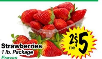 Superior Grocers Strawberries offer