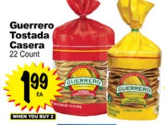Superior Grocers Guerrero tostada casera offer