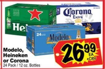 Superior Grocers Modelo, heineken or corona offer