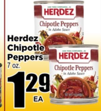 Superior Grocers Herdez chipotle peppers offer