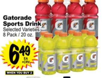 Superior Grocers Gatorade sports drink offer