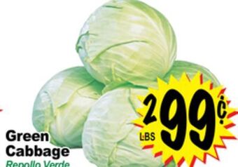 Superior Grocers Green cabbage offer