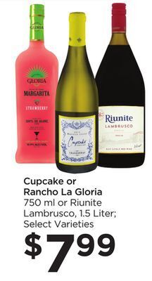 Food 4 Less Cupcake or rancho la gloria offer