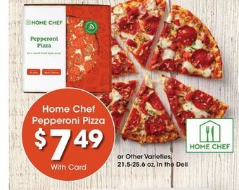Ralphs Home chef pepperoni pizza offer