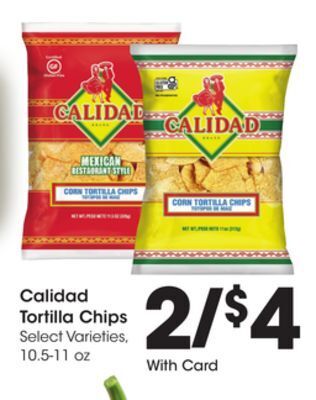 Ralphs Calidad tortilla chips offer