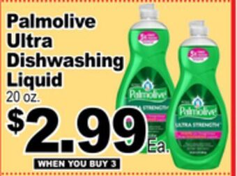 Superior Grocers Palmolive ultra dishwashing liquid offer