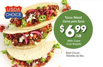 Ralphs Taco meat offer