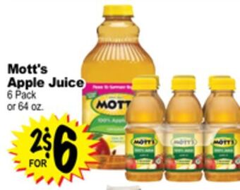 Superior Grocers Mott's apple juice offer