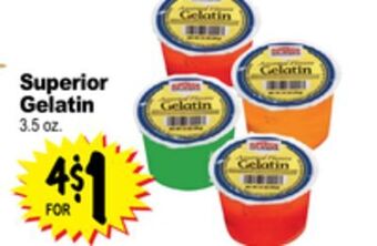 Superior Grocers Superior gelatin offer
