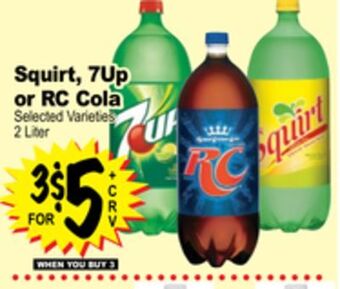 Superior Grocers Squirt, 7up or rc cola offer
