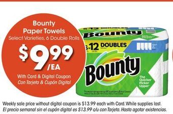 Ralphs Bounty paper towels offer