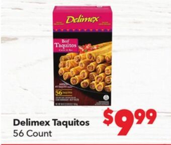 Vallarta Supermarkets Delimex taquitos offer