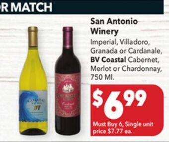 Vallarta Supermarkets San antonio winery offer