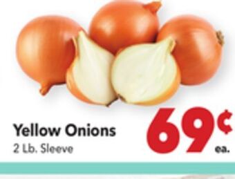 Vallarta Supermarkets Yellow onions offer