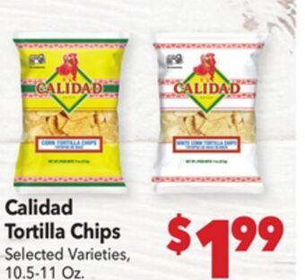 Vallarta Supermarkets Calidad tortilla chips offer