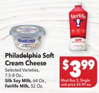 Vallarta Supermarkets Philadelphia soft cream cheese offer