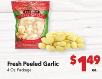Vallarta Supermarkets Fresh peeled garlic offer