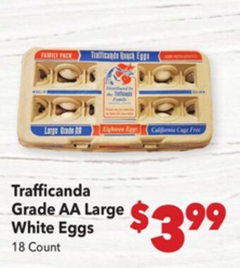 Vallarta Supermarkets Trafficanda grade aa large white eggs offer