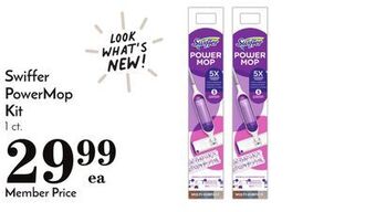 Pavilions Swiffer powermop kit offer