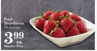 Pavilions Fresh strawberries offer