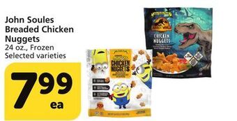Albertsons John soules breaded chicken nuggets offer