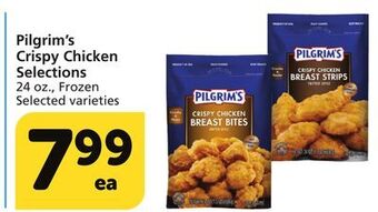 Albertsons Pilgrim's crispy chicken selections offer