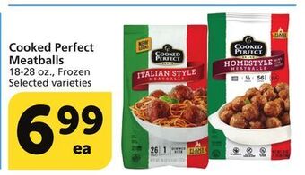 Albertsons Cooked perfect meatballs offer