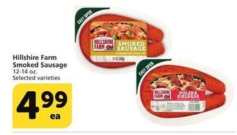 Albertsons Hillshire farm smoked sausage offer