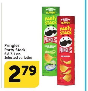 Albertsons Pringles party stack offer