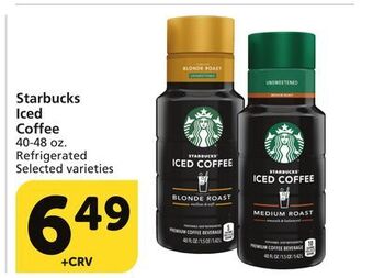 Albertsons Starbucks iced coffee offer