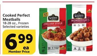 Vons Cooked perfect meatballs offer