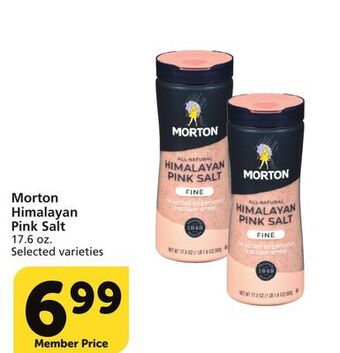 Vons Morton himalayan pink salt offer