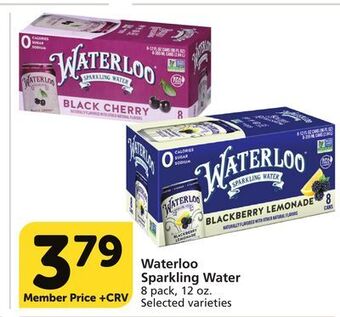 Vons Waterloo sparkling water offer