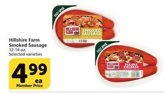 Vons Hillshire farm smoked sausage offer