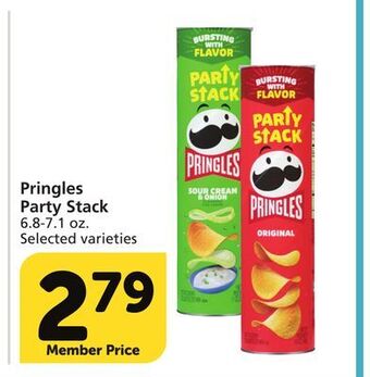 Vons Pringles party stack offer