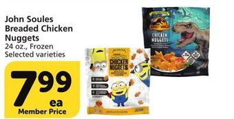 Vons John soules breaded chicken nuggets offer